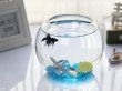 (image for) 6X Wedding Clear Glass Fish Bowl Vases 14.5cm Dia