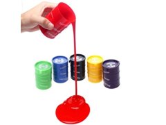 (image for) 24 Bottles Of Sapid Sticky Toy Barrel-O-Slime Mixed