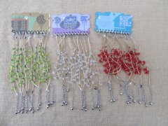 (image for) 5x12Pcs Knitted Various Wishing Bracelets Lucky Bracelets