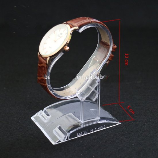 10Pcs Clear Watch Display - Click Image to Close