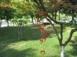 4Pcs Red Heart Wind Chime with 4 Aluminum Pipes (image for) 4Pcs Red Heart Wind Chime with 4 Aluminum Pipes