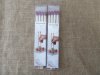 4Packets X 4Pcs Chinese Chopsticks Light for Sushi