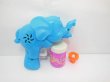 (image for) 6X Hand Operate Elephant Bubble Gun w/Water Outdoor Favor