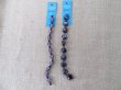 12Strands x 10Pcs Purple Glass Beads Unfinished Beaded Bracelets (image for) 12Strands x 10Pcs Purple Glass Beads Unfinished Beaded Bracelets