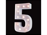 Light up number