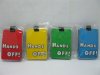 10Pcs New Luggage Tag "HANDS OFF"
