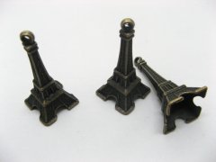 (image for) 100 Dark Brown France Eiffel Tower for Jewelry Finding