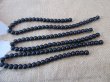 8Strands x 44Pcs Black Round Glass Beads for Jewelry Making 10mm (image for) 8Strands x 44Pcs Black Round Glass Beads for Jewelry Making 10mm
