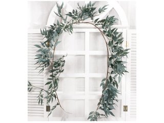 1Pc Eucalyptus Willow Garland Plant Hanging Wedding Arch Etc