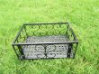 1Pc Rectangle Flower Plant Display Stand Holder Decor