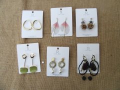 (image for) 6Prs Chic Fashion Earrings Earring Studs Women's Jewellery Earri