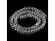 (image for) 10Strand x 68Pcs Clear Rondelle Faceted Crystal Beads 8mm