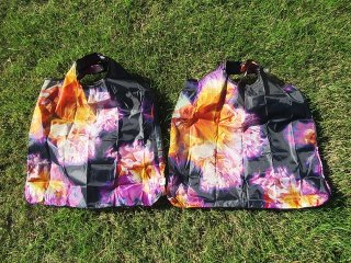 12Pcs Foldable Reusable Shopping Bag Tote Folding Shopper Grocer