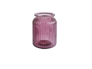 (image for) 30Pcs Glass Vases Maroon Color Vases Wedding Party Supplies 18cm