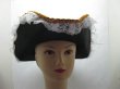 (image for) 5X Cool Black Caribbean Pirate Hat