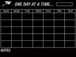 4Pcs DIY Memo Column Weekly Planner Blackboard Removable Wall St (image for) 4Pcs DIY Memo Column Weekly Planner Blackboard Removable Wall St