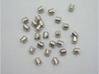 1000 Nickel plated flower Clasps Jewelry finding