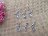 100Pcs New High Heeled Shoe Beads Charms Pendants Jewellery