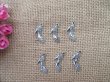 100Pcs New High Heeled Shoe Beads Charms Pendants Jewellery