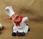 1Pc Happy Baker Statue Figures Decoration Room Display 1Pc Happy Baker Statue Figures Decoration Room Display
