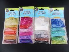 (image for) 36Sheets X 6Pcs Glitter Brilliants Craft Shiny Powder Mixed
