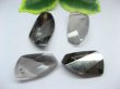 (image for) 30 Assorted Gray Glass Pendants pd-gd-ch13
