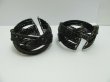 12Pcs Open Ended Bangle Multi Loop Seed Beads Bracelet - Black (image for) 12Pcs Open Ended Bangle Multi Loop Seed Beads Bracelet - Black