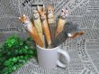 (image for) 4X New Handmade Wooden Animal Black Gel Ink Pen Assorted