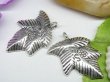 20pcs Metal Beatiful Leaf Charms yw-ac-mc38 (image for) 20pcs Metal Beatiful Leaf Charms yw-ac-mc38