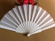10Pcs New Plain White Folding Hand Fans Wedding Favor (image for) 10Pcs New Plain White Folding Hand Fans Wedding Favor