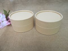 (image for) 10Pcs Eco Friendly Paper Kraft Jars Cosmetic Containers
