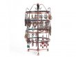 1X New 4 Tiers Revolving 72 Pairs Earring Display Holder