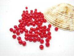 18000 Red Round Simulate Pearl Loose Beads 4mm 18000 Red Round Simulate Pearl Loose Beads 4mm