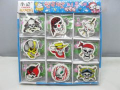 (image for) 45X New Novelty Funny Pirate Erasers Assorted