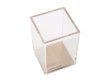 1X Acrylic Makeup Brush Holder Pen Pencil Holder Storage Contain (image for) 1X Acrylic Makeup Brush Holder Pen Pencil Holder Storage Contain