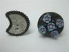 24X Shabby Style Rings Mixed Colour ri-m-ch39