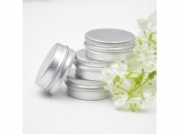 20 60ML Aluminium Tin Can Storage Container Balm Nail Art Cosmet