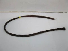 1Pc Dark Brown Long Braided Hair Extensions