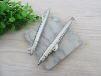 50Pcs Novelty Silver Plane Shape Ballpoint Pen