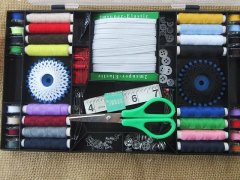 1Box Threader Needle Thread Tape Measure Scissor Button Etc