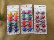 1Sheet 24mm Stylish Elastic Bubble Ball Hair Ties Holders Hair