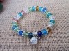 12 Elastic Arcylic Beaded Bracelets 7cm Dia 12 Elastic Arcylic Beaded Bracelets 7cm Dia