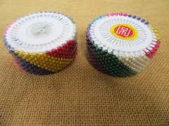 3Pkts x 480pcs Hand Stitch Sewing Pins Wheel Berry Pins for Craf 3Pkts x 480pcs Hand Stitch Sewing Pins Wheel Berry Pins for Craf