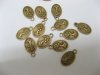 500 Bronze Plated Beauty Pendants Charms Jewelry Finding ac-pe2