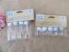 24Sheets Mini Glass Containers Glass Storage Display Bottle 24Sheets Mini Glass Containers Glass Storage Display Bottle