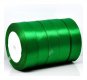 10Rolls X 25Yards Green Satin Ribbon 15mm