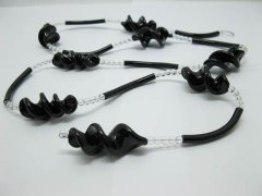 5X 1Meter Black Twist Bead Garland Wedding Decoration