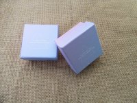 12Pcs Square Cardboard Ring Earring Gift Box Display Case