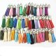 100Pcs Tassel Pendants Charms for Crafts Jewelry Making Mixed