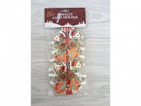 6Packets x 12Pcs Xmas Card Holder Clips Photos Fixed Clamps 6Packets x 12Pcs Xmas Card Holder Clips Photos Fixed Clamps